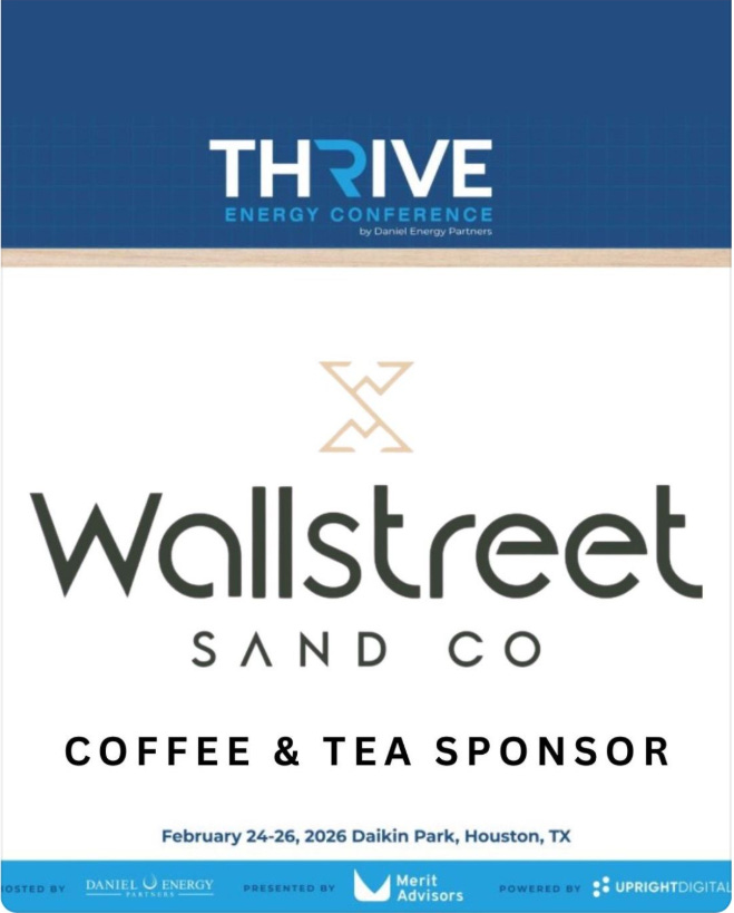 wallstreet sand co., brandon foster, oil & gas, energy, permian basin