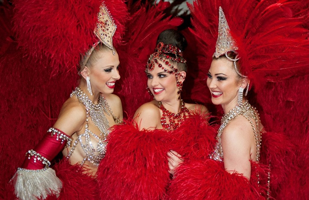 Showtime at Moulin Rouge, Paris. (Photo: Sandie Bertrand, Moulin Rouge)