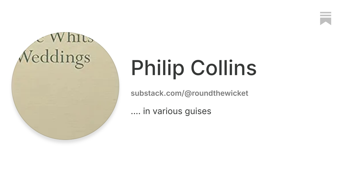 Philip Collins | Substack