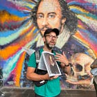 Walking with Jonnie Fielding, tour guide