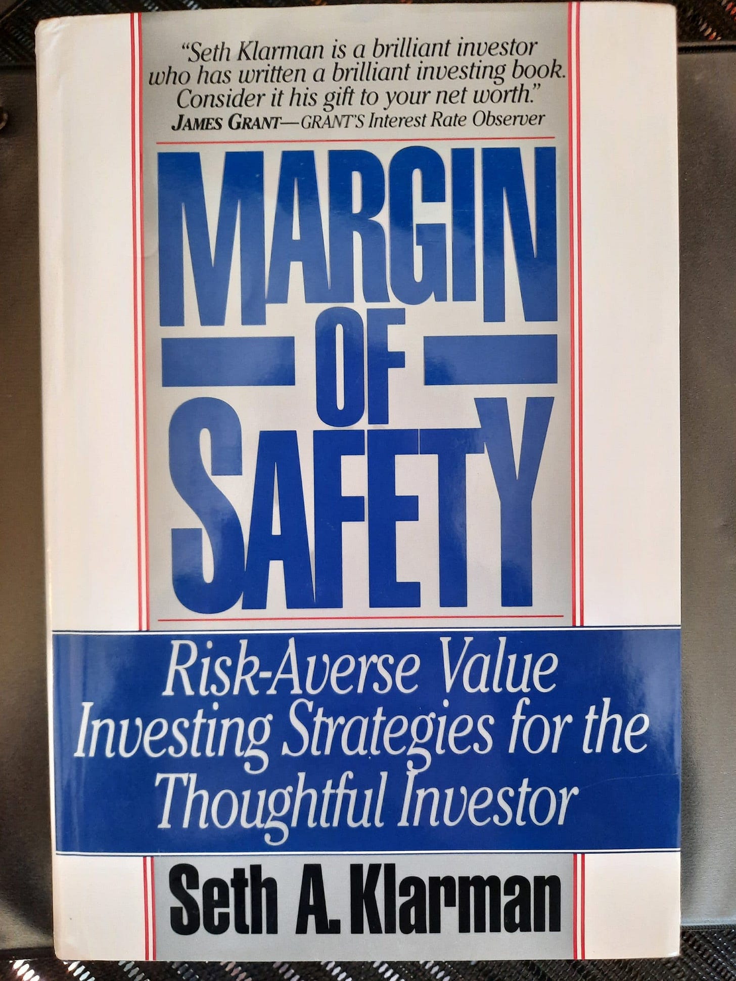 Margin of Safety a Book by Seth Klarman - Kailash Concepts