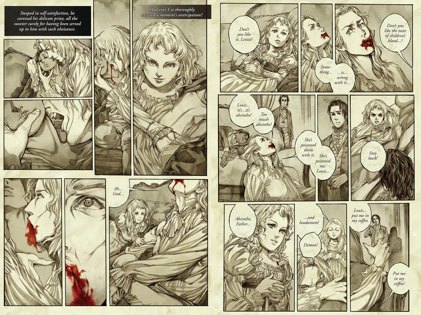 Interview with the Vampire: Claudia's Story - Art by Ashley Witter