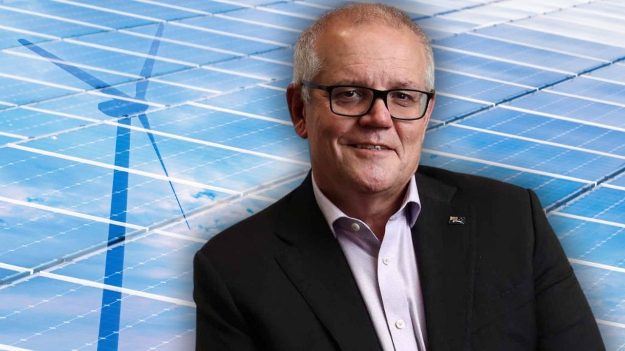 Former prime minister Scott Morrison has weighed in on the net-zero debate.