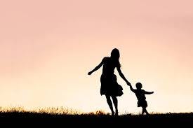 Single Parent Family Silhouette Stock ...