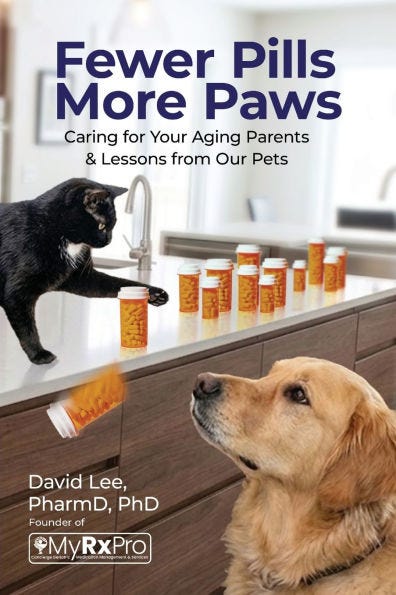 Cover of Fewer Pills, More Paws