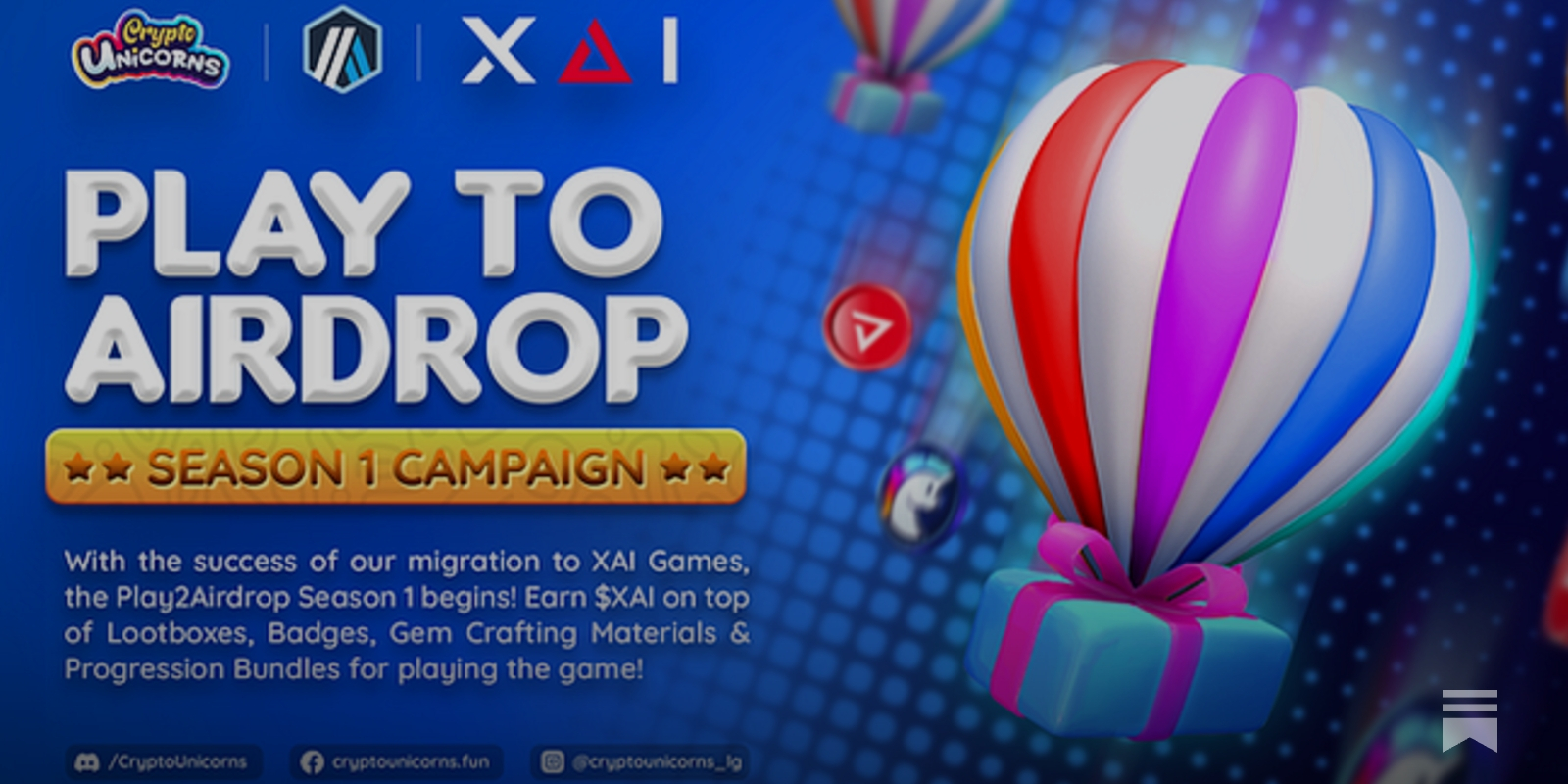 Play to Airdrop: Season 1 - Crypto Unicorns Blog