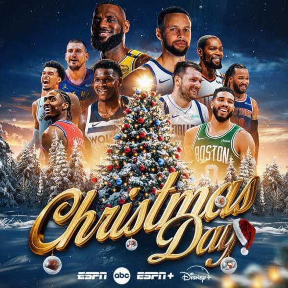 Starting 5, Dec. 25: 5 must-see NBA on Christmas Day games tip at noon on ABC & ESPN | NBA.com Starting 5, Dec. 25: 5 must-see NBA on Christmas Day games tip at noon on ABC & ESPN | NBA.com