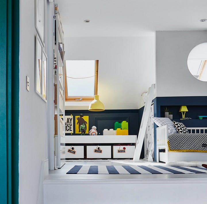 reading nook, kids reading space, fun hideout, velux window, roof light, reading, world book week
