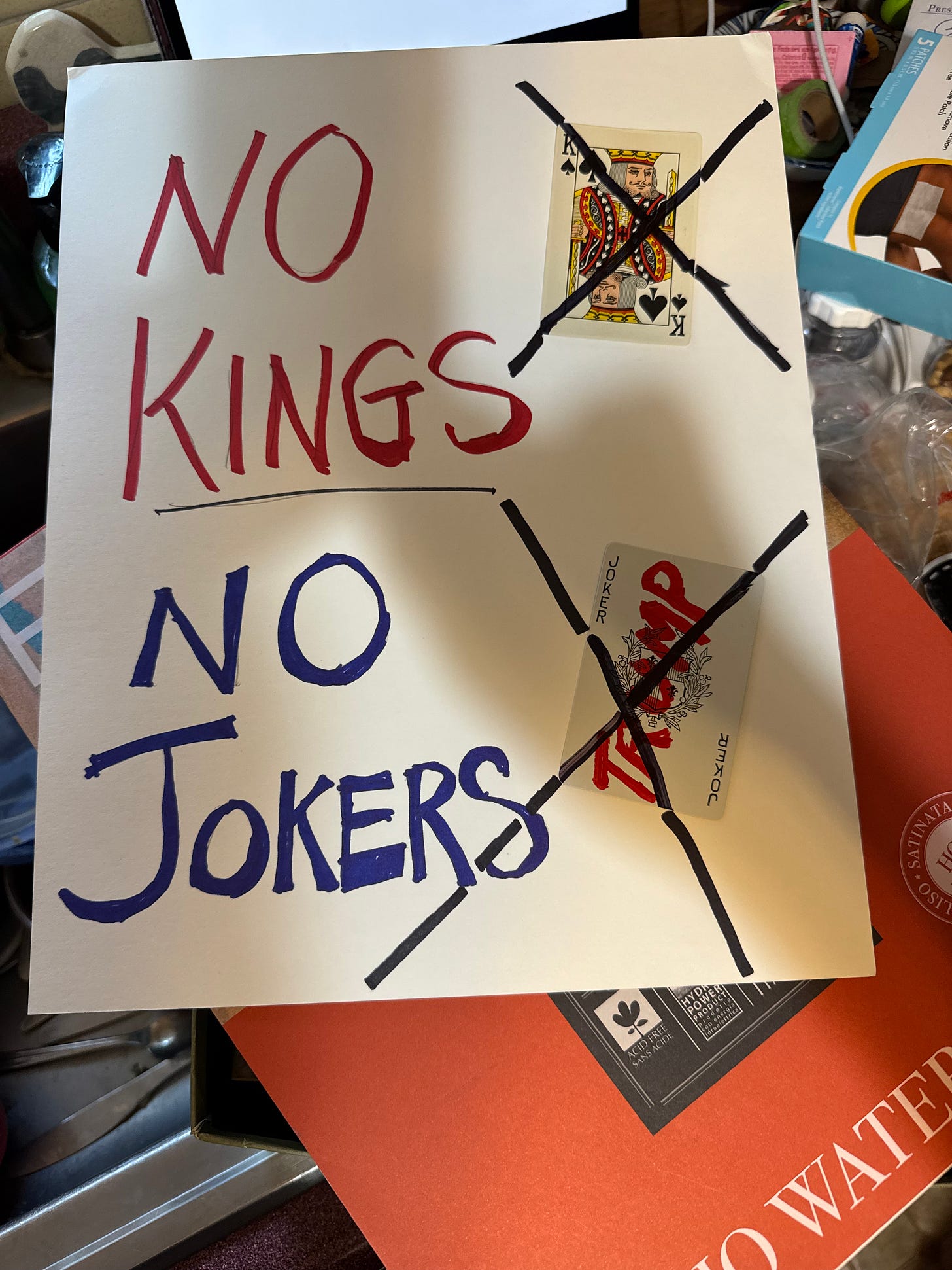 Note Kings Signs ~70 No Kings Sign Ideas - The 50501 Movement