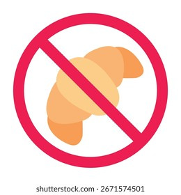 No Croissant Sign Bakery Food Forbidden Stock Vector (Royalty Free) 2671574501 | Shutterstock No Croissant Sign Bakery Food Forbidden Stock Vector (Royalty Free) 2671574501 | Shutterstock