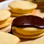 Boston Cream Whoopie Pies