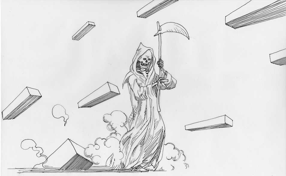 Atoleiros 1384 animatic - Death plague — animatic drawing 06
