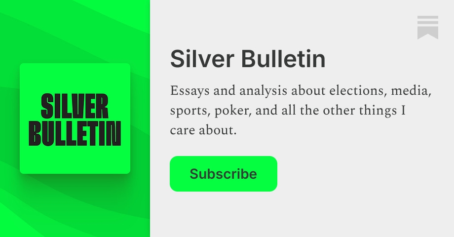 Silver Bulletin | Substack