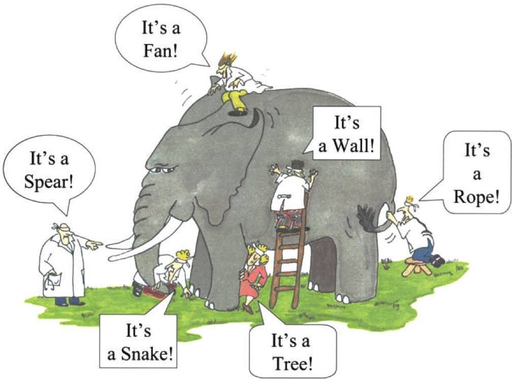 The Elephant-Sized Assumption. Perspective is everything. Check your… | by  Amelia Broughton | Medium