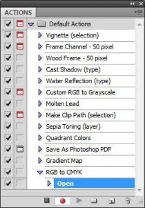 New action: Open File New action: Open File