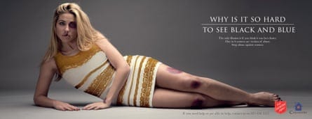 A Salvation army domestic violence campaign launched in South Africa.