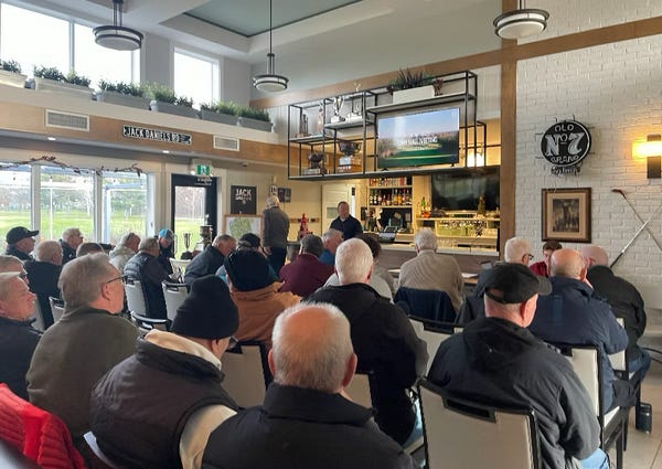 Town Hall Meeting at X1X Restaurant, Bay of Quinte Golf & Country Club