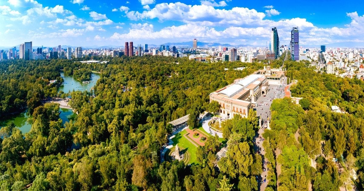 castillo chapultepec castle in chapultepec park mexico city