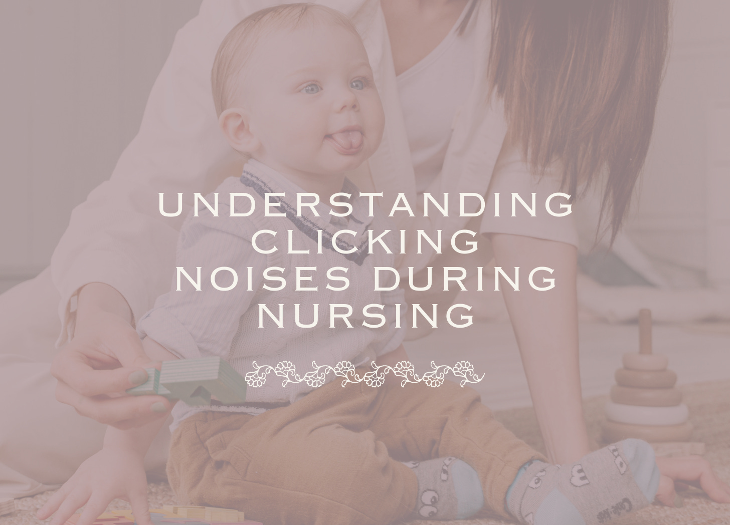 A baby with a heart shaped tongue.