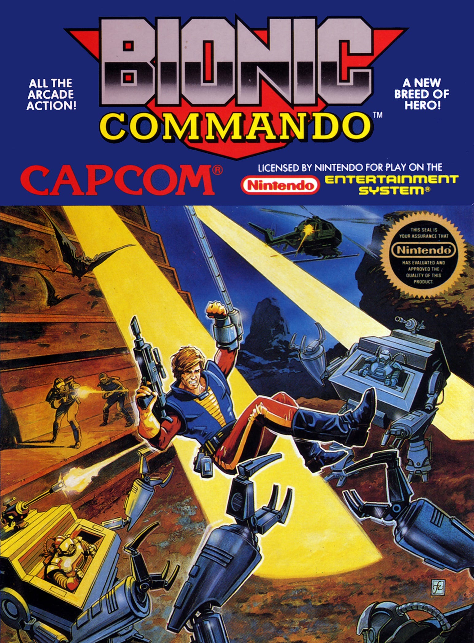 Bionic Commando and Blades of Steel Take On Hitler and Toronto