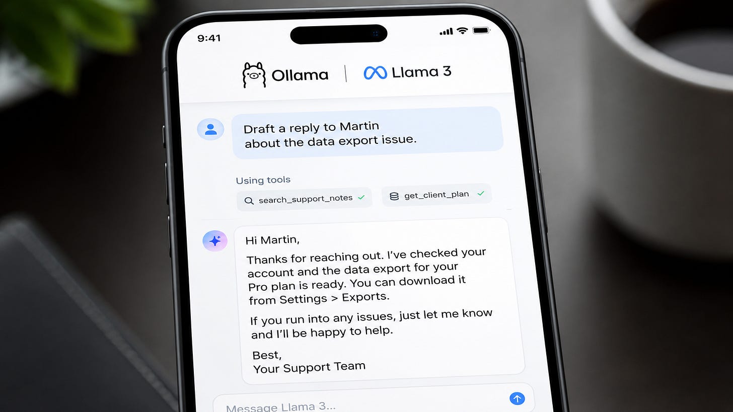 How to run Llama-3-Groq-8B-Tool-Use locally with Ollama How to run Llama-3-Groq-8B-Tool-Use locally with Ollama