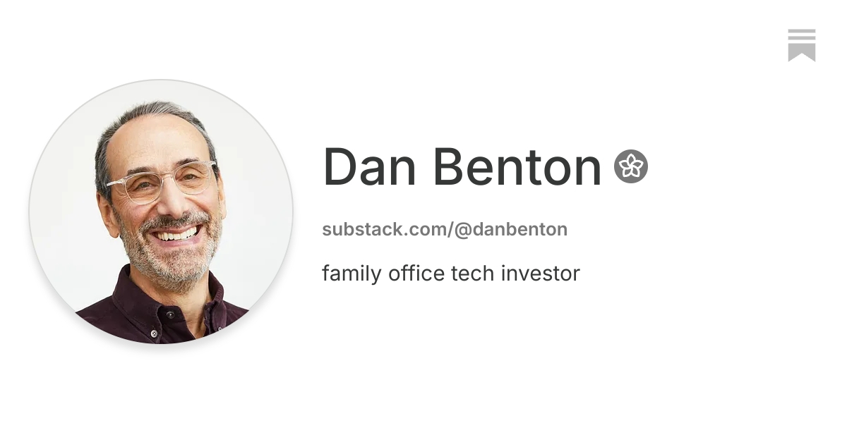 Dan Benton | Substack