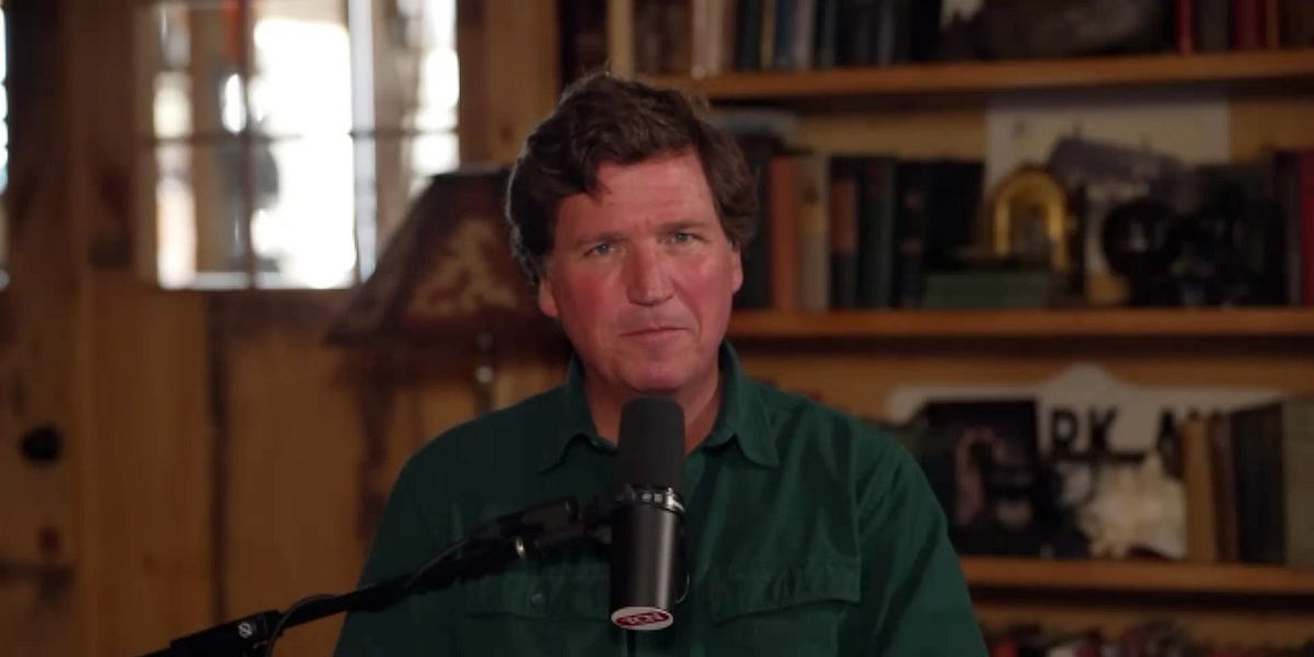 New Podcast with Tucker Carlson - Coffee and a Mike