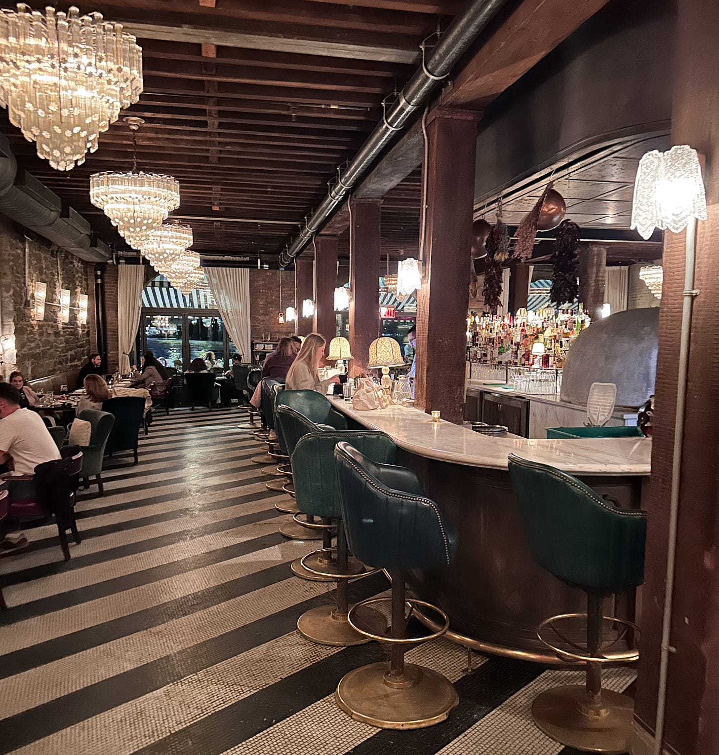 Cecconi’s restaurant Dumbo in Brooklyn. Cecconi’s restaurant Dumbo in Brooklyn.