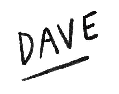 Dave signature