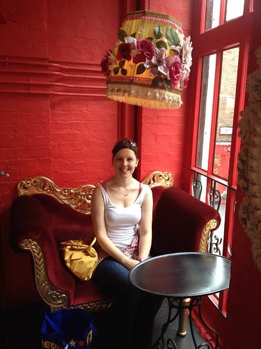 Sian in Choccywoccydoodah Sian in Choccywoccydoodah
