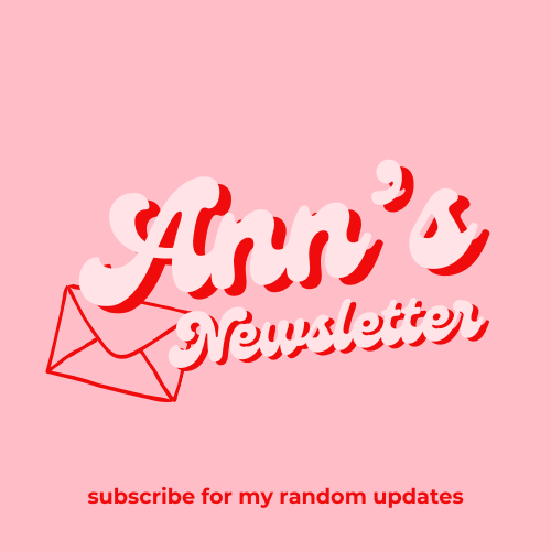 ann's newsletter