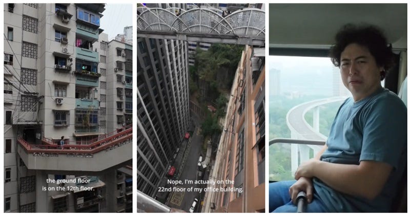 Think you have a complicated commute? Try living in the multi-level maze of  Chongqing - The Poke