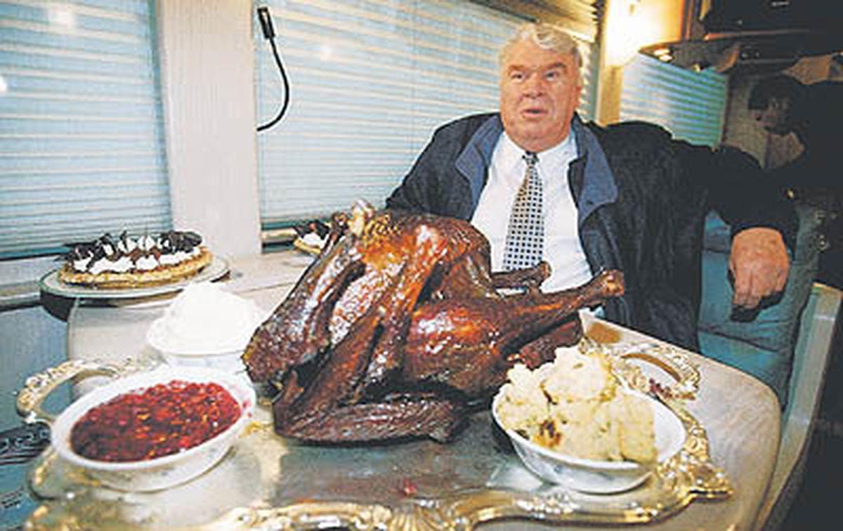 John Madden's six legged turkey brought a bit of surrealism to popular  culture. : r/pics