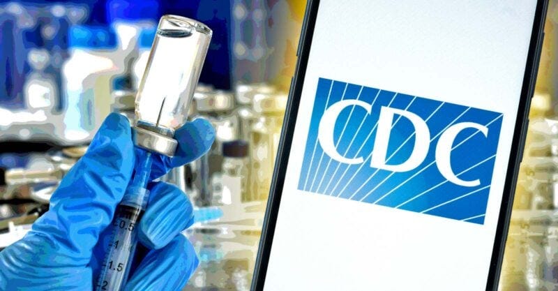 vaccine bottle and cdc logo vaccine bottle and cdc logo