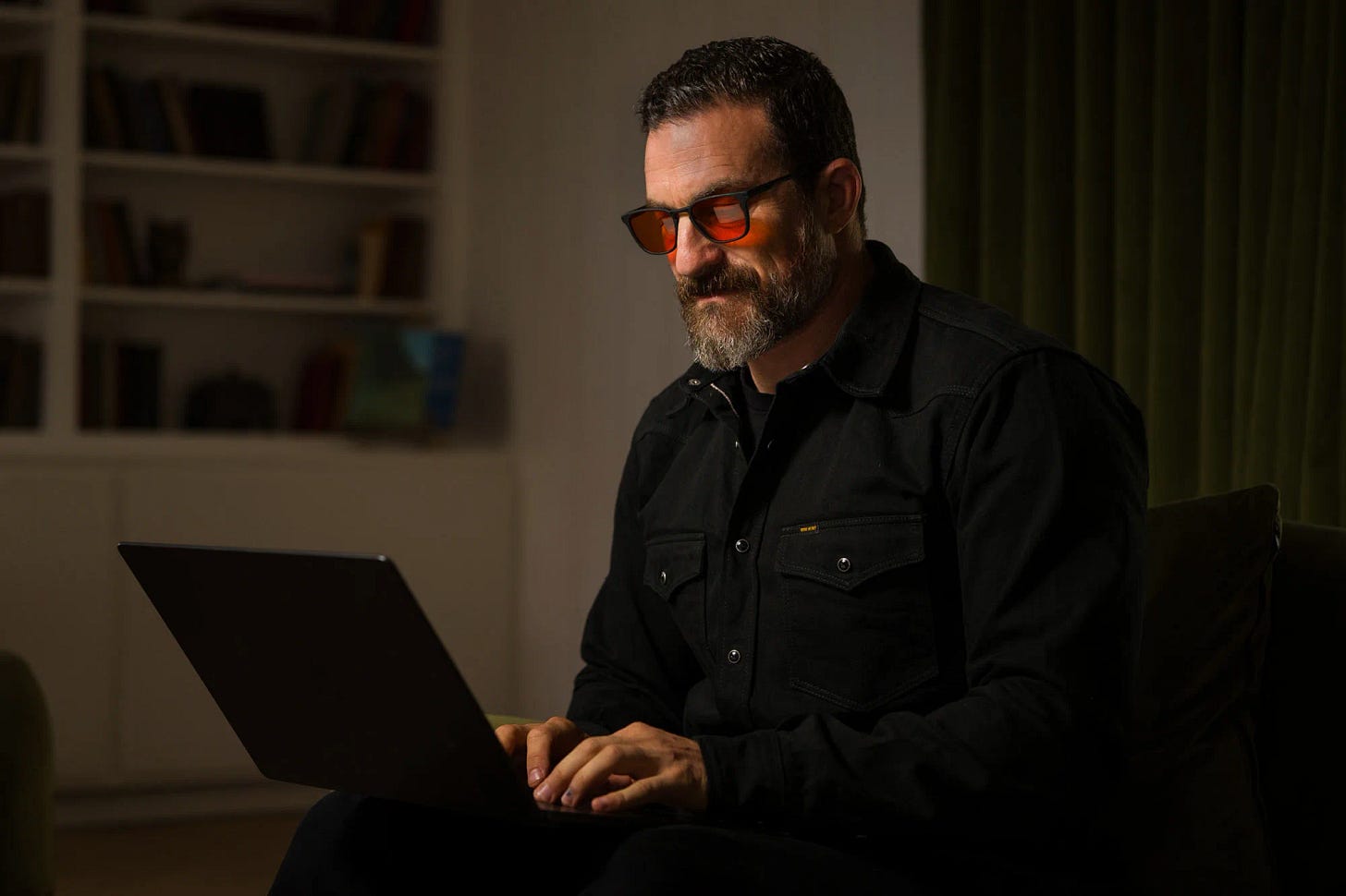 Roka x Huberman Lab Wind Down eyewear blocks harmful blue light from electronic screens for better sleep & recovery, Andrew Huberman