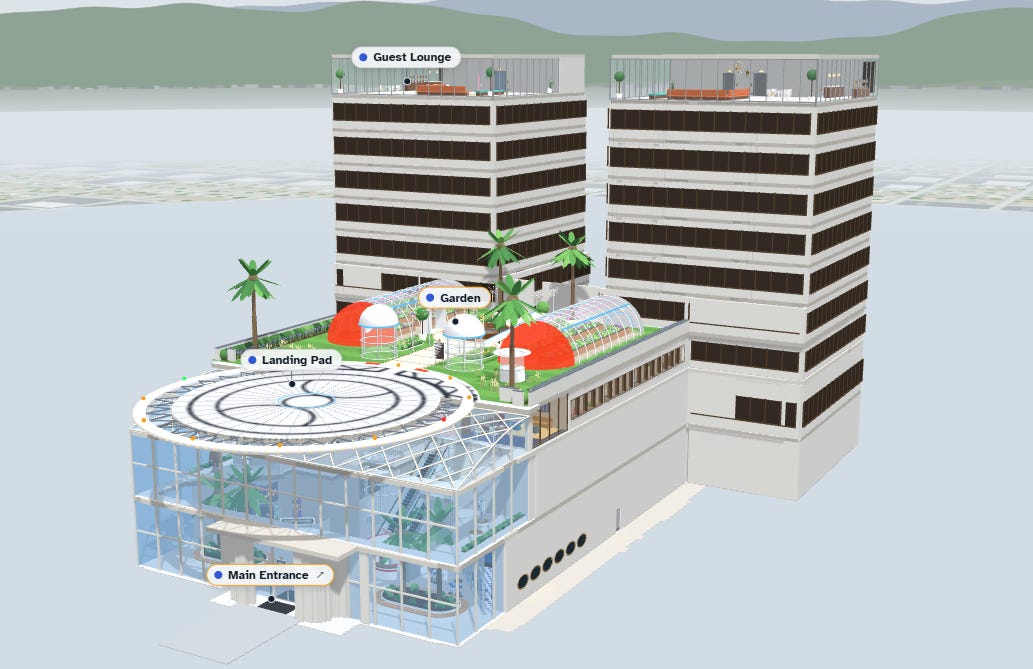 3d model of The Spaceport 3d model of The Spaceport