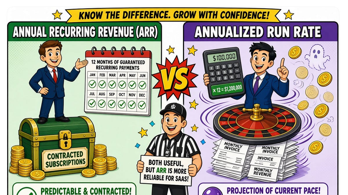 ARR vs ARR. Watch out for this one sly trick.