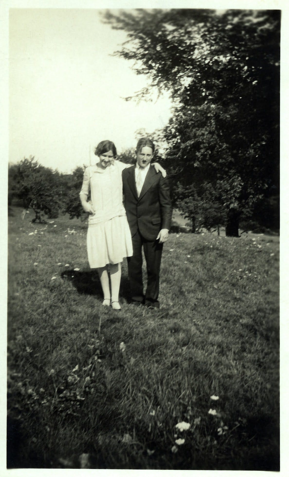 Helen and Phil at the farm