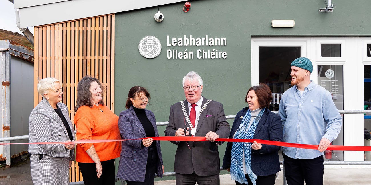 Newly reopened Leabharlann Oileán Chléire sparks hope 