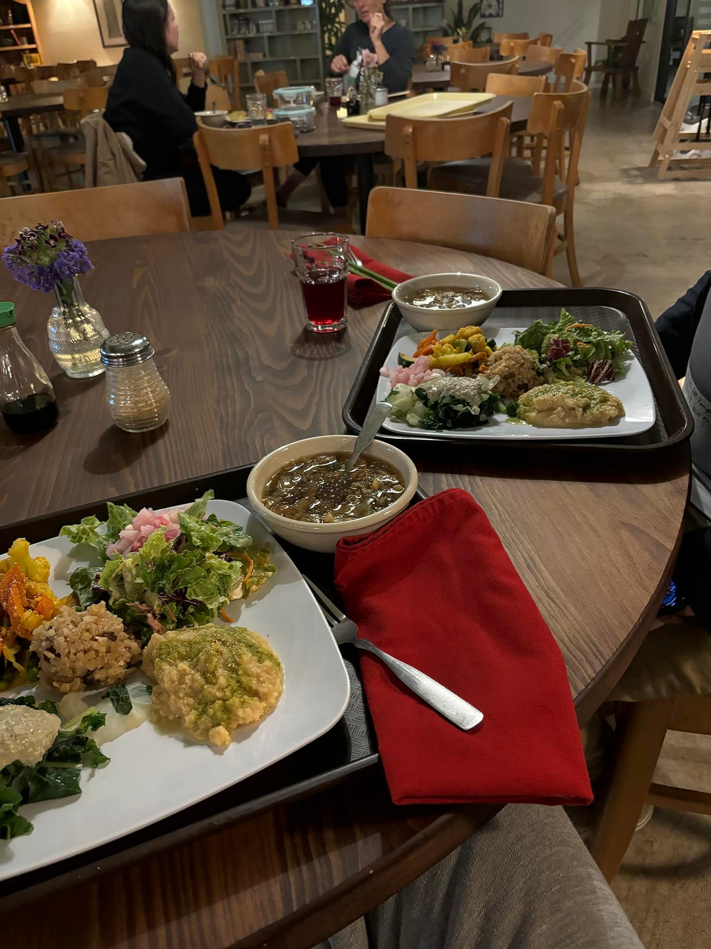 May be an image of 3 people and couscous