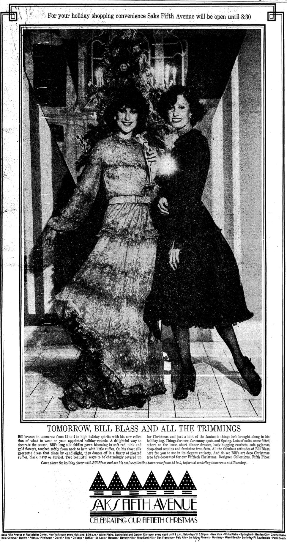 Saks Fifth Avenue's Holiday Golden Jubilee