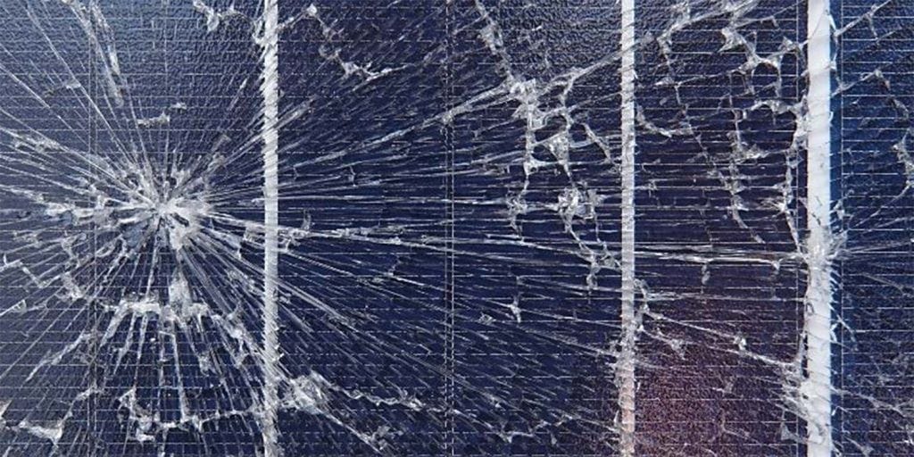 Hail damaged solar panels - All Energy HQ