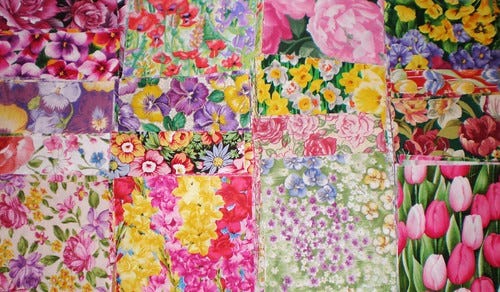 Flower Charm Squares Flower Charm Squares