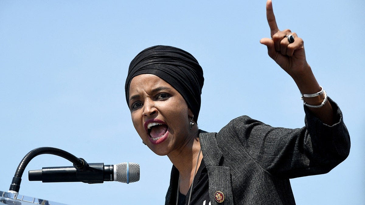 Ilhan Omar equates women protesting Islamic law in Iran with abortion fight  in US | Fox News