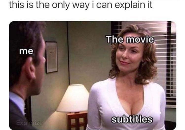 subtitles meme : Second Language Strategies