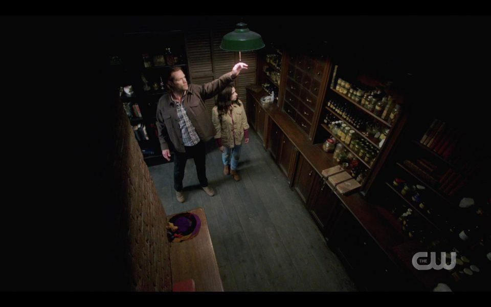 Sam Winchester and eileen enter Rowenas home Sam Winchester and eileen enter Rowenas home