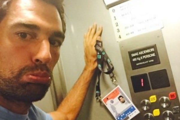 jeremy chardy locked in elevator at 2015 rome masters open jeremy chardy locked in elevator at 2015 rome masters open