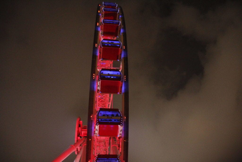 Hongkong, Riesenrad, China