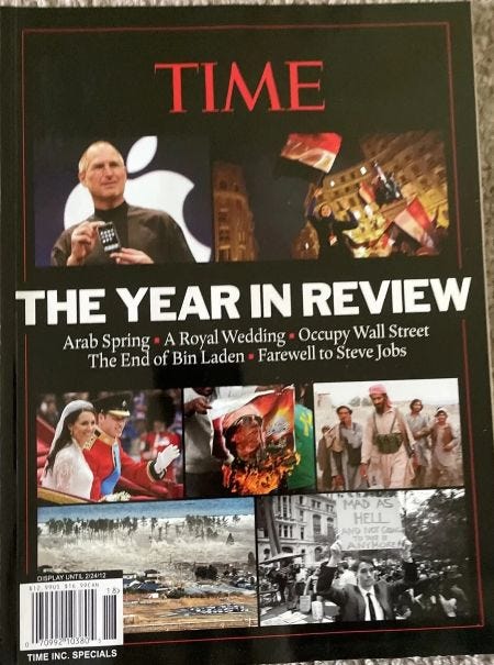 Time Magazine The Year in Review 2012 Arab Spring Royal Wedding Bin Laden - Picture 1 of 6 Time Magazine The Year in Review 2012 Arab Spring Royal Wedding Bin Laden - Picture 1 of 6
