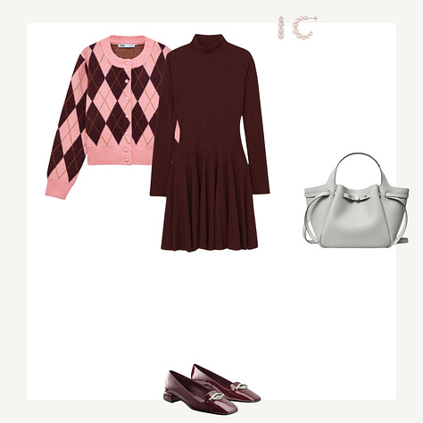 Capsule items for the Summer palette with a selection of resulting outfits